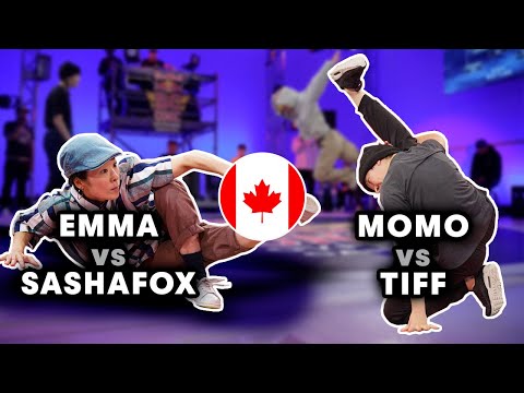 Emma vs. Sashafox & Momo vs. Tiff | Red Bull BC One Cypher Canada 2021