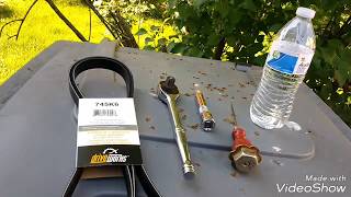 How To Change Serpentine Belt In Under 5 Minutes - 4G Eclipse GS