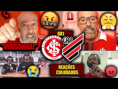 REAÇÕES dos COLORADOS - INTERNACIONAL 0X1 ATHLETICO-PR - BRASILEIRÃO 2026 - REACT VAMOS RIR BALDASSO