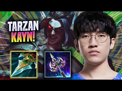 TARZAN IS READY FOR KAYN! - LNG Tarzan Plays Kayn JUNGLE vs Lillia! | Season 2022