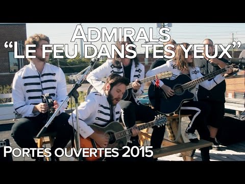 Slam Disques: Portes Ouvertes 2015 - Admirals - "Le feu dans tes yeux"