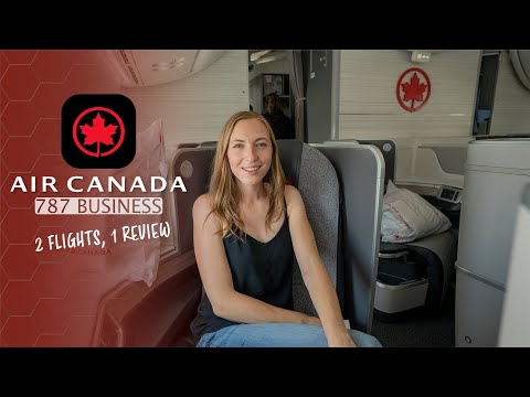 Air Canada 787-9 Dreamliner Business Class Flight Reviews (YYC-YYZ Return)