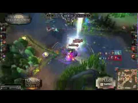 Dignitas vs TSM Crazy Aces   Killing Spree Highlight