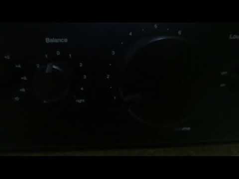 Sansui Au 207 amplifier technics sb-rx30 speaker demo 2