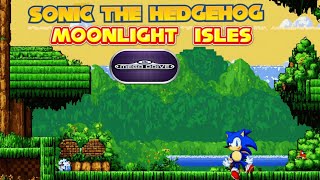 Sonic The Hedgehog - Moonlight Isles - Megadrive(Sonic Hack)