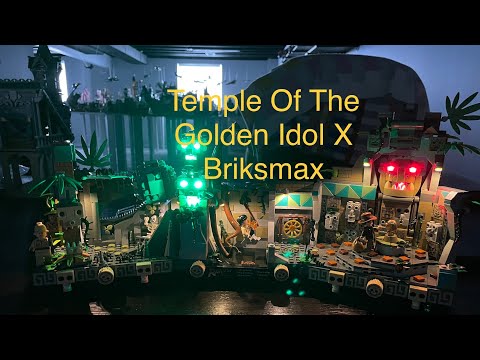 LEGO Temple Of The Golden Idol X Briksmax