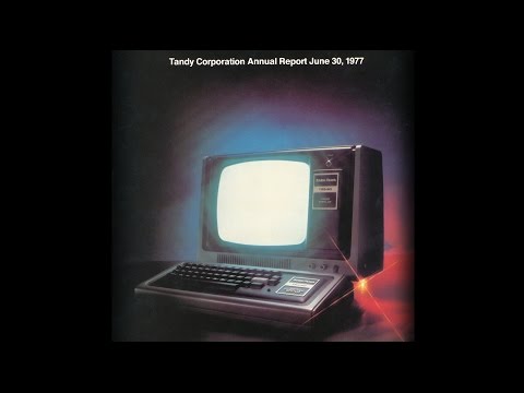 1977 Tandy Annual Reports - Charles Tandy, Radio Shack