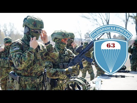 Herojska 63. Padobranska Brigada - PADOBRANCI 63. PADOBRANSKE BRIGADE - RADE!