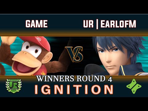 Ignition #196 WINNERS ROUND 4 - GAME (Diddy Kong) vs UR | EarlofM (Chrom, Joker)