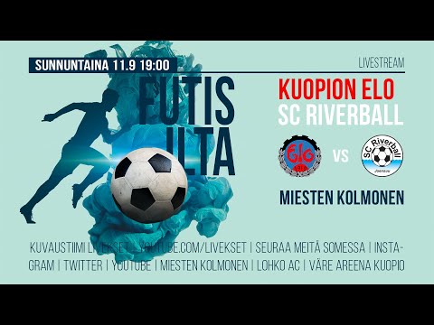 KUOPION ELO - SC RIVERBALL (JOENSUU) | MIESTEN KOLMONEN | SU11.9.2022 | KLO 19:00