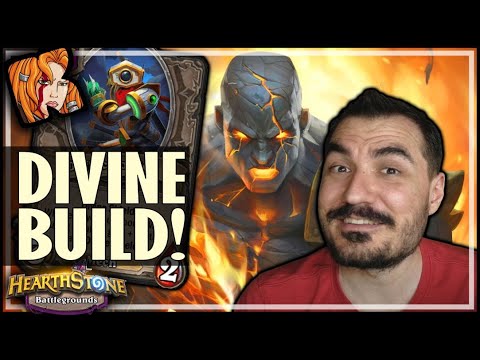 DIVINE BUILD CAN GO THIS FAR?! - Hearthstone Battlegrounds
