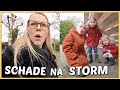 DiT iS DE SCHADE NA DE STORM iN ONZE TUiN ? | Bellinga Vlog #2378