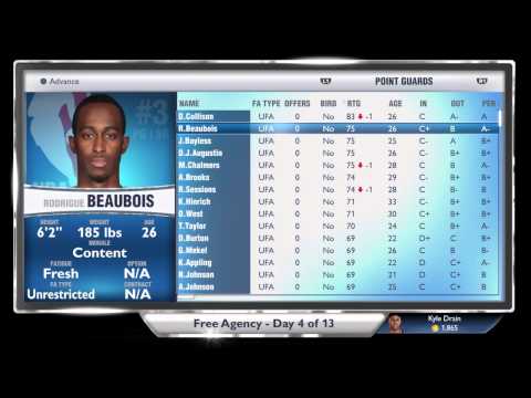 NBA 2k14 Raptors MyGm | Ep 5 - I stuffed up