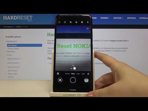 How to Use Camera Gridlines in NOKIA 3.4 – Set Orientation Lines