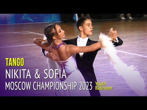 Tango = Nikita Kulpin & Sofia Surnakova = Moscow Championship 2023 Youth Ballroom 2R
