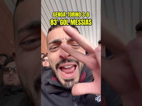 GOL di MESSIAS al 83’ vs TORINO #genoa #torinofc #seriea #messias #depaz