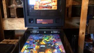 Virtual Pinball Machine based on Space Invaders Pinball Cabinet