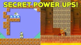 Super Mario Maker 2 - SECRET POWER UPS (How to UNLOCK & What They DO)