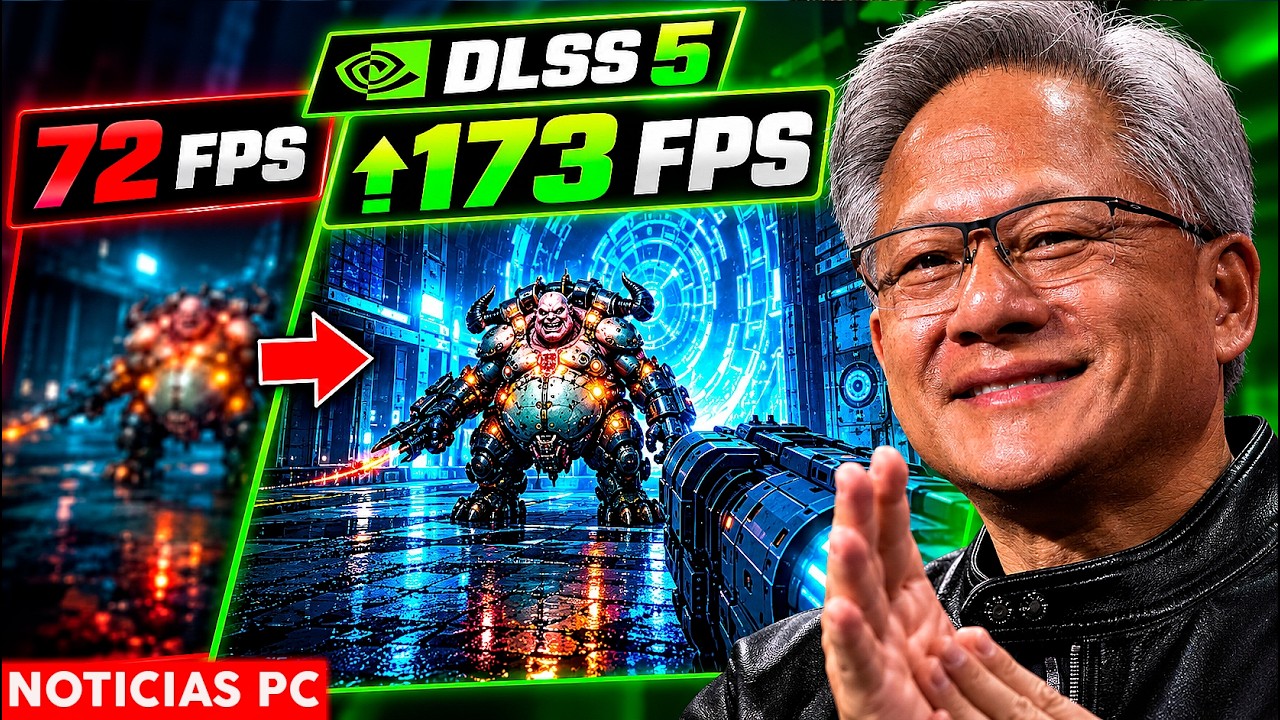 ¡Nvidia lo hizo! MÁS FPS con DLSS 5 y Frame Generation | Noticias PC