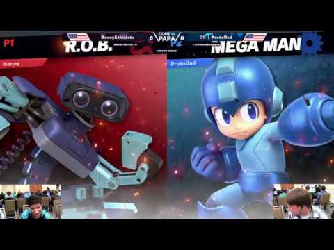 Come to Papa 3 - Benny&theJets(R.O.B.) VS ProtoDad(Megaman/Ken)- Round Robin
