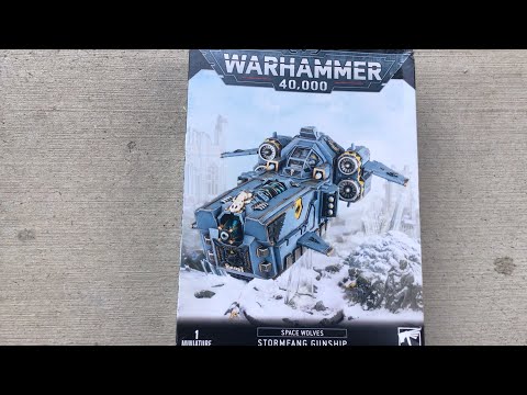 Warhammer 40k Space Wolves Stormfang Gunship