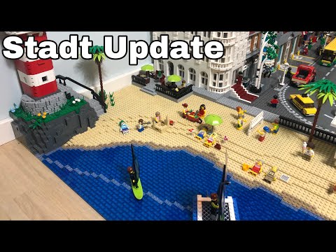 Bau einer Lego Stadt Teil 29 - Wellen und Wasser!