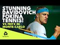 Alejandro Davidovich Fokina STUNNING Tennis vs Fritz | Monte-Carlo 2022 Quarter-Final