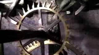 preview picture of video 'Wimborne Minster Tower Clock Mechanism'