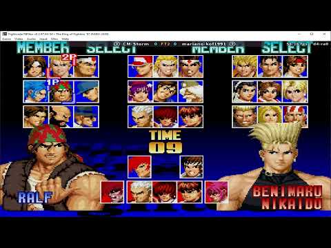 King of Fighters 97 - FightCade - CM-Storm vs mariano-Kof1991 (1080)