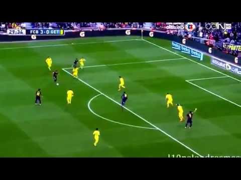 Fc Barcelona 6-0 Getafe all goals (ray Hudson comentarry)
