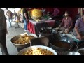 India Street Food Samosa Kachori Vendor In Surat Gujarat India 25th January 2012