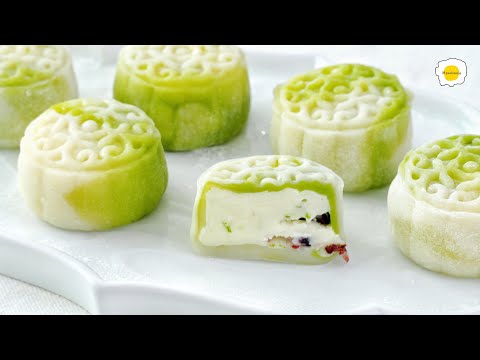 Lime Cheese Rice Mooncake Recipe