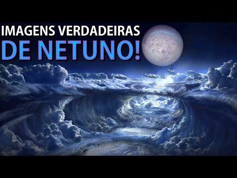 O que foi descoberto com a primeira imagem de Netuno？