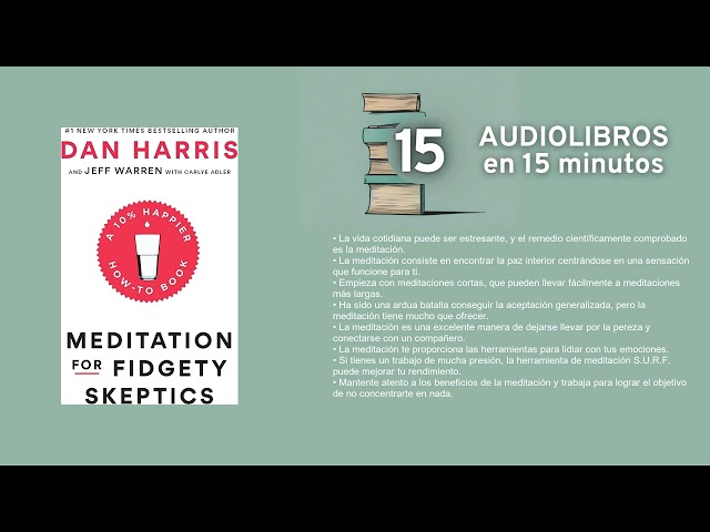 Vídeo relacionado con Meditación para escépticos con reticencias (Libros singulares)