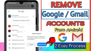 How to Remove Google Account From Android Phone in 2024