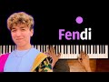 Rakhim - Fendi ● караоке | PIANO_KARAOKE ● ᴴᴰ + НОТЫ & MIDI Rakhim - Fendi ● караоке | PIANO_KARAOKE ● ᴴᴰ + НОТЫ & MIDI