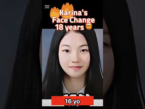 Karina’s Face Transformation: Plastic Surgery or Natural Beauty? #kpopidol #karina #karinaplastic