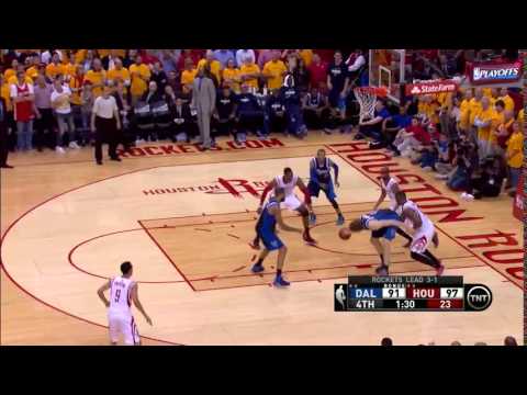 NBA, playoff 2015, Rockets vs. Mavericks, Round 1, Game 5, Move 50, Jose Juan Barea, hustle
