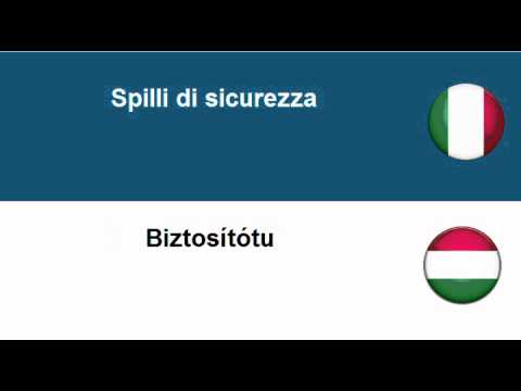Imparare l'Ungherese = Bottoni a pressione