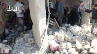 preview picture of video 'مدينة تادف - دمار وخراب وشهداء جراء استهداف المدينة بغارتين جويتين 23-11-2013'