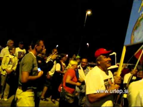 Sprejem zlate Urške Žolnir in judo reprezentance