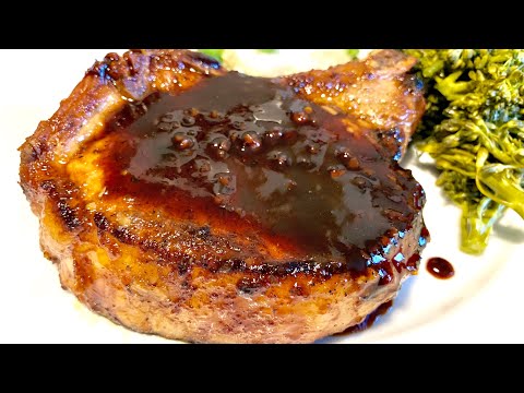 Sticky Garlic Porkchops ~ In 30 Minutes !!!