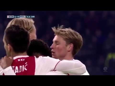 Ajax vs Willem II 2 x 0 Melhores momentos