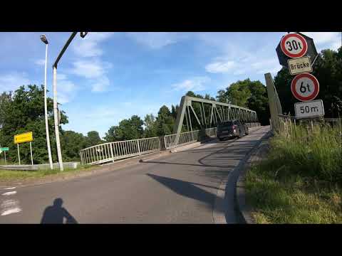 Oldenburg, 10. Juni 2021 - Am Kanal entlang nach Achternmeer