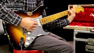 Video thumbnail for Fender Custom Shop Limited Edition Heavy Relic El Diablo Stratocaster Electric Guitar by Musician's Friend