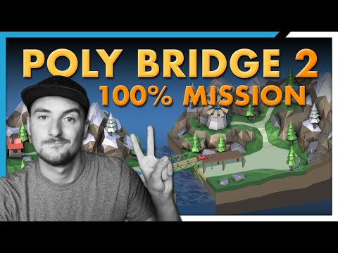 Poly Bridge 2 is finally out! (Poly Bridge 2 Gameplay 100%) - YouTube