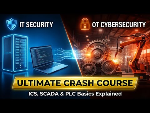 OT Cybersecurity for Beginners: The Complete Guide (ICS, SCADA & PLC)