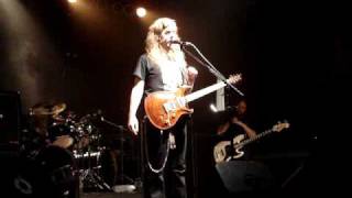 Opeth - Mikael introduces band and sings like Christina Aguilera, Omaha, NE