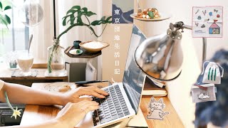「団地ベランダ菜園の収穫とおうちごはん🍳🌱」ノンタン展と購入品紹介｜西荻窪と高円寺へ