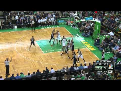 Tim Duncan 25 points (23 in the 2nd half) 9 rebounds vs Boston Celtics full highlights 2014/02/12 HD